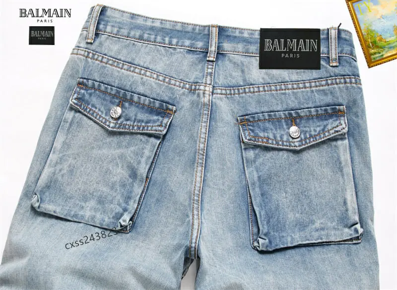 balmain jeans pour homme s_123b375:Balmain jeans slim jean4